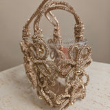 Cult Gaia Bloom Nano Crystal-embellished PVC Tote