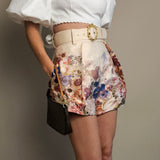 Zimmermann Luminosity silk-blend shorts