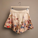 Zimmermann Luminosity silk-blend shorts