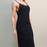 Black Net Dress