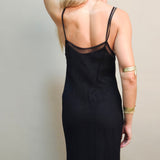 Black Net Dress