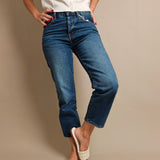 Mid Rise Boyfriend Jeans