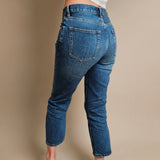 Mid Rise Boyfriend Jeans