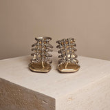 Izobel Sandal Gold Leather