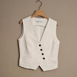 Apkantik- Tailored Fit Waistcoat & Trouser Set