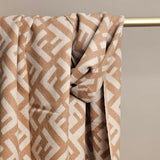 Jacquard Knit FF Logo Scarf