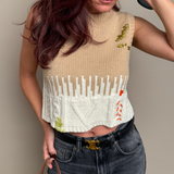 TFV Sleeveless Knit Sweater