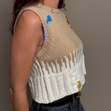 TFV Sleeveless Knit Sweater