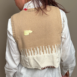 TFV Sleeveless Knit Sweater