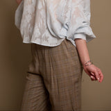 Checkered trousers