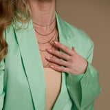 Multi Chain Layered Necklace
