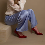 Fluid Satin Bias Pants