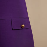 Button Shift Dress