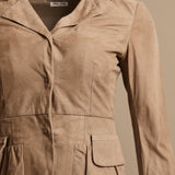 Soft Suede Jacket
