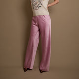 Fluid Satin Bias Pants