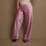 Fluid Satin Bias Pants