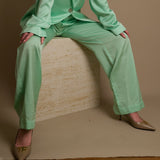 Fluid Satin Bias Pants