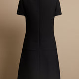 Button Shift Dress