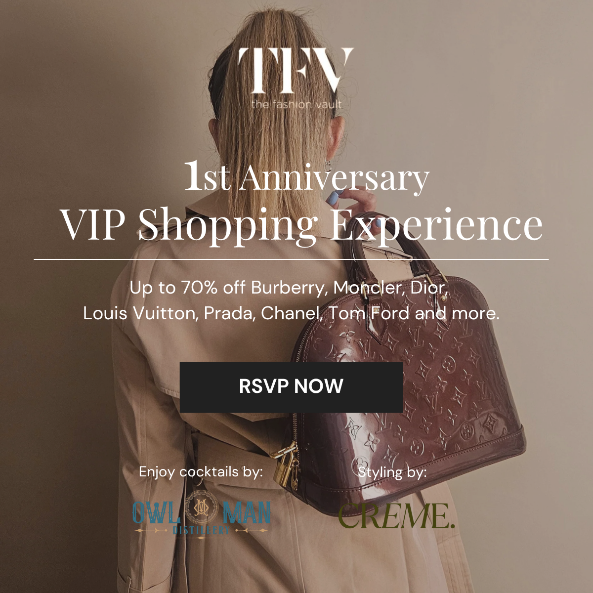 The Fashion Vault | 1st Anniversary VIP Shopping Experience