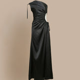 Nour Black Maxi Dress