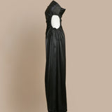 Nour Black Maxi Dress