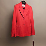 Valentino Garavani red suit
