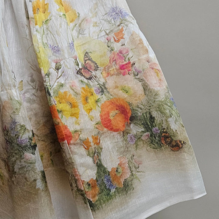 Zimmermann Tranquility floral printed Midi Skirt