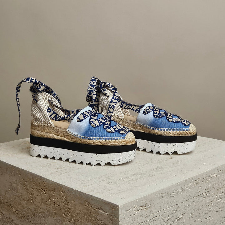 Stella McCartney Gaia Platform Espadrilles