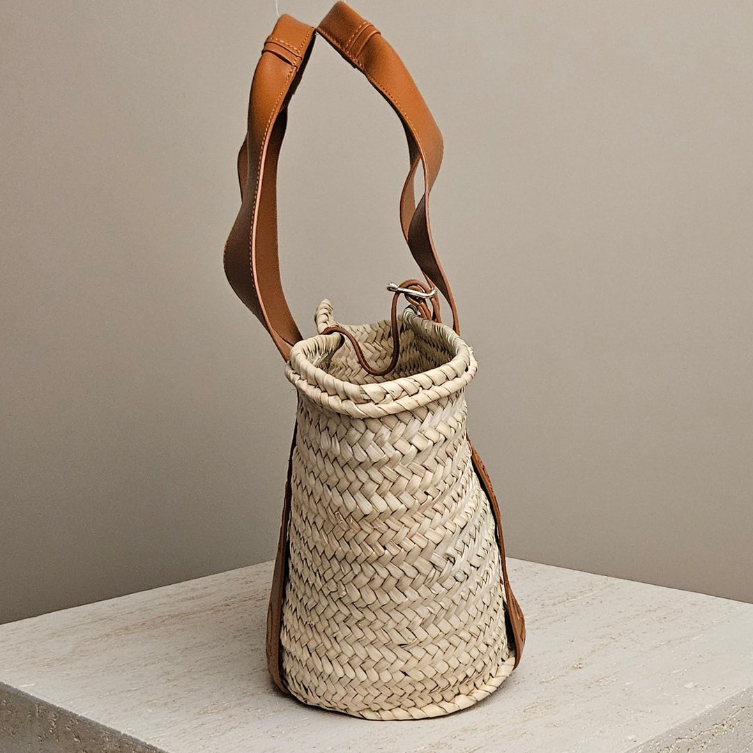 Chloe - Sense Raffia Tote Bag Medium