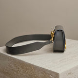 Chloé Mini Flap Bag Elephant Grey
