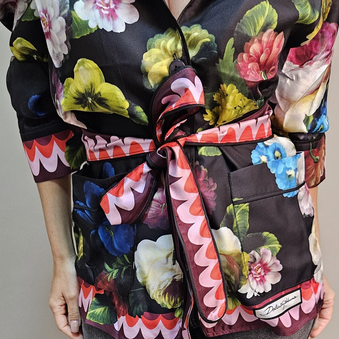 Dolce & Gabbana Floral silk shirt