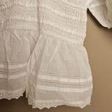 Mable Cambric Puff Sleeve Top