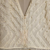 The Fashion Vault Collection- Ruffle Crop Top