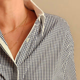 Blue checkered Button Shirt