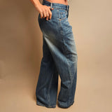 Low Rise Flared Jeans