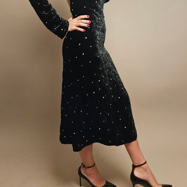 Miu Miu Maxi Black Dress