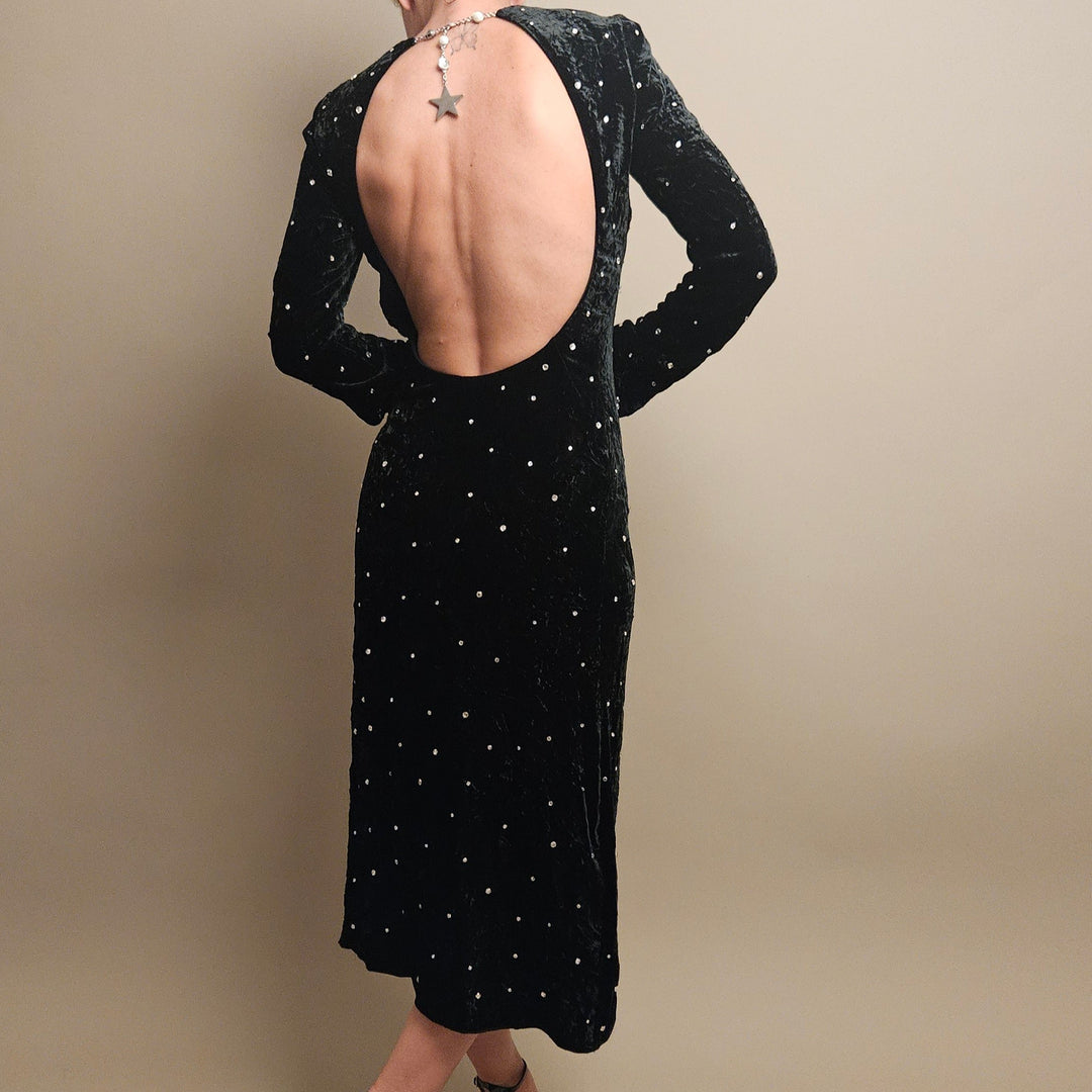 Miu Miu Maxi Black Dress