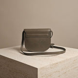YSL - Saint Laurent Kaia Small Leather Shoulder Bag Army Green