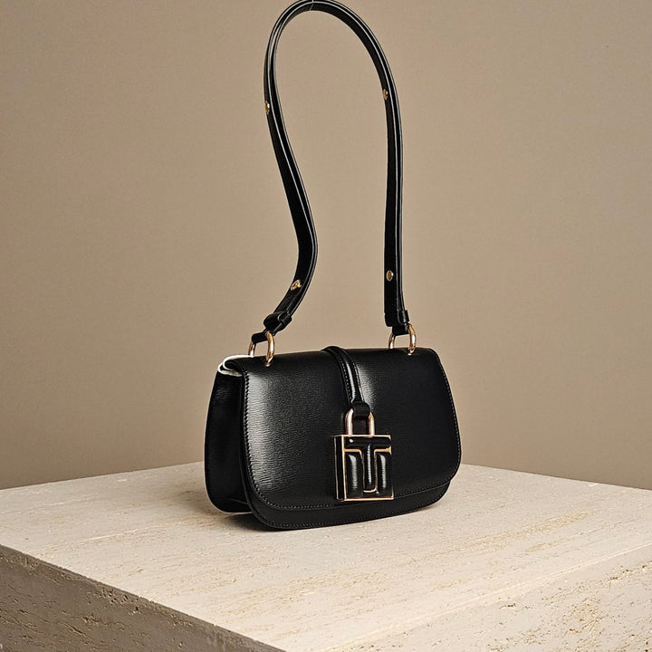 Tom Ford Leather Crossbody Bag Black