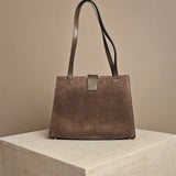 Tom Ford Tara Brown Suede Bag