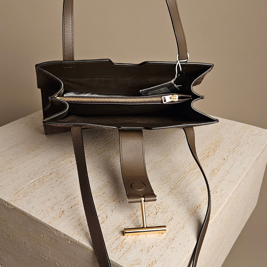 Tom Ford Tara Brown Suede Bag