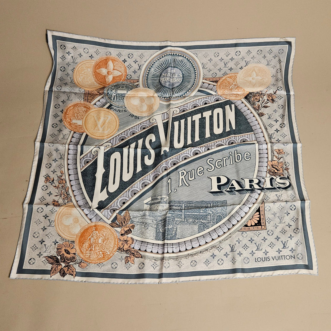 Louis Vuitton- Journey Square Silk Scarf