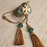 Resin Roxanne Tassle Necklace