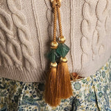 Resin Roxanne Tassle Necklace