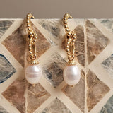 Marbella Midi Hoop & Charm Earrings