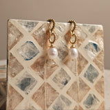 Marbella Midi Hoop & Charm Earrings