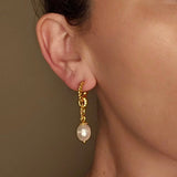 Marbella Midi Hoop & Charm Earrings