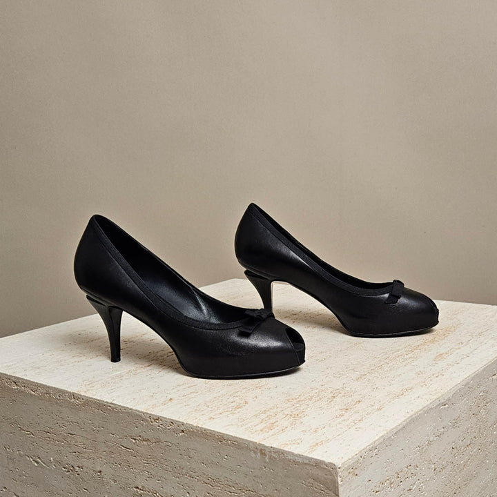 Peep Toe Pump