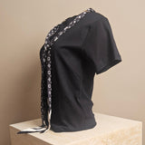 Monogram Scarf T-Shirt