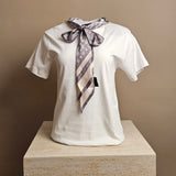 Monogram Scarf T-Shirt